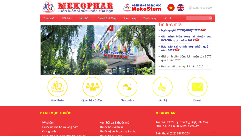 Mekophar Chemical and Pharmaceutical JSC